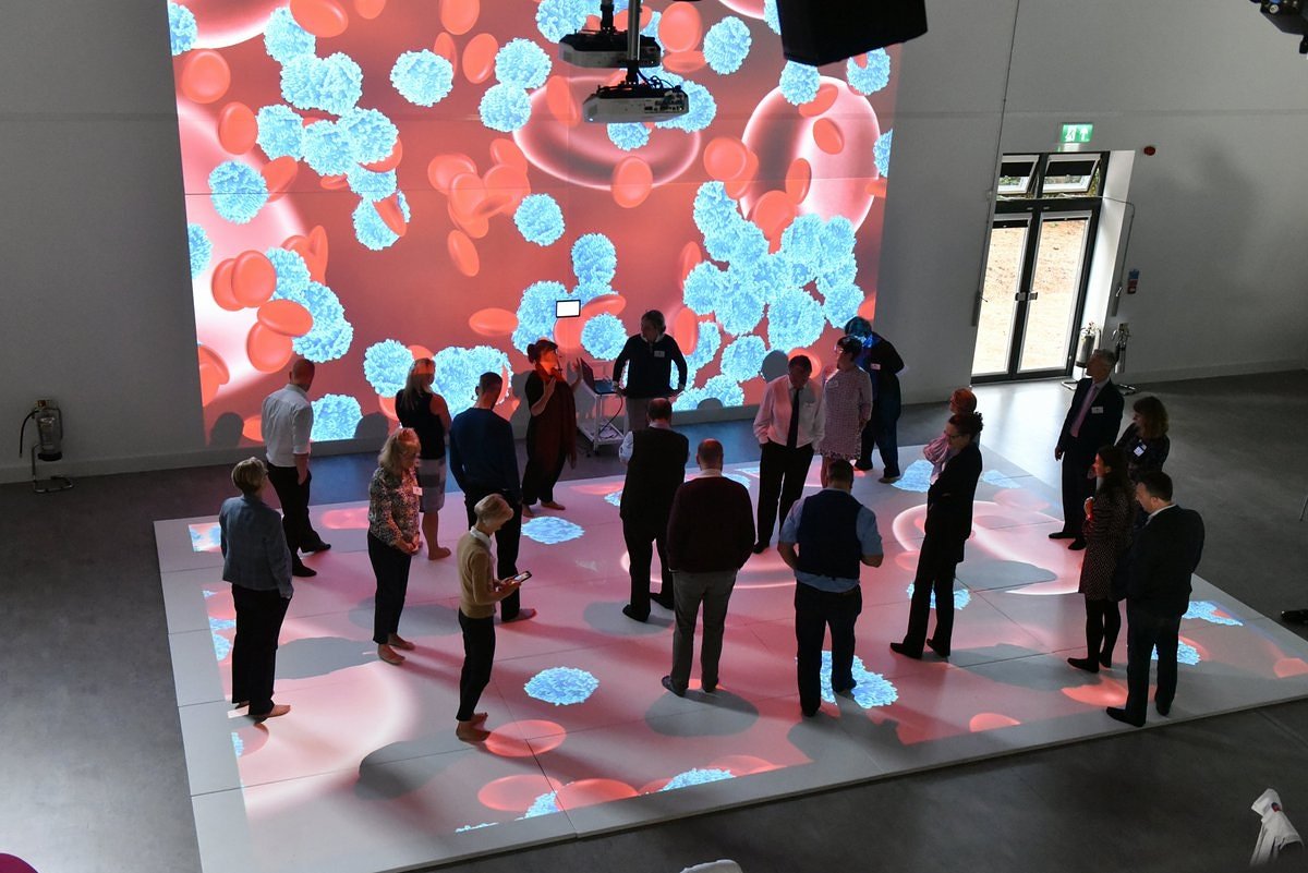 Interactive Wall Video Mapping | DXB Entertainers