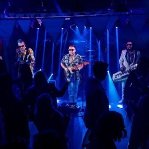 80s Miami Theme Party Band Image1