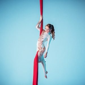 Beautiful Female AerialistGround Acrobat3