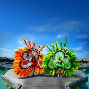 Brazilian Carnival Parade Girls Image1