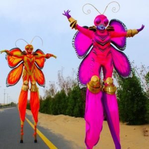 Butterfly Stilt Walkers Dubai Image6