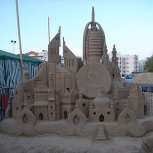 Female Sand Artist Dubai 4