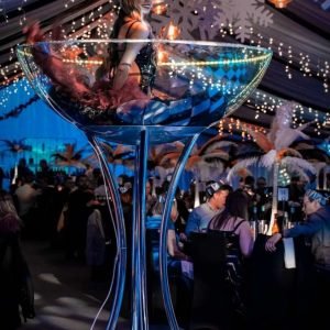 Giant Martini Glass Dancer1