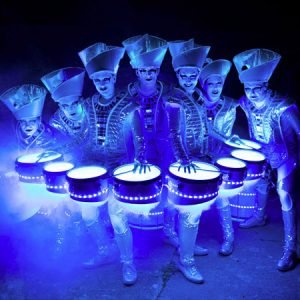 LED Aerial Drum Show Dubai1