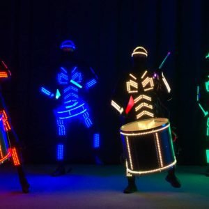 LED Aerial Drum Show Dubai4