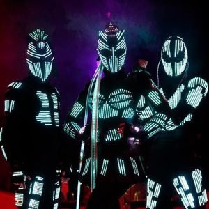 LED Poi Dance Predators Show2