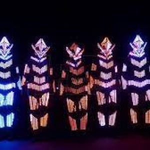 LED Poi Dance Predators Show3