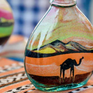 Sand Bottle Artist Dubai 1