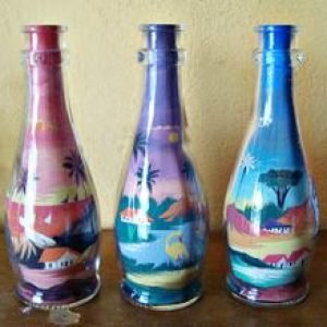 Sand Bottle Artist Dubai 4