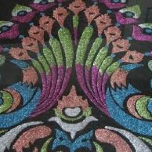 glitter painting1