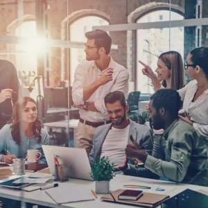 group-of-people-in-an-office-smiling-laughing